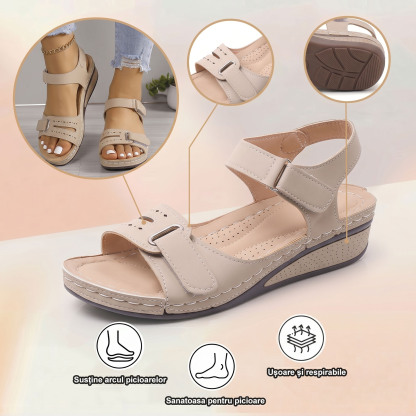Sand⏰️Nu rata reducerea de 50% de astăzi! ✅ Sandale de înaltă calitate 🦶 Ușoare și elegante - Impermeabile și antiderapante 🔴 Potrivite pentru orice ocazie.ale