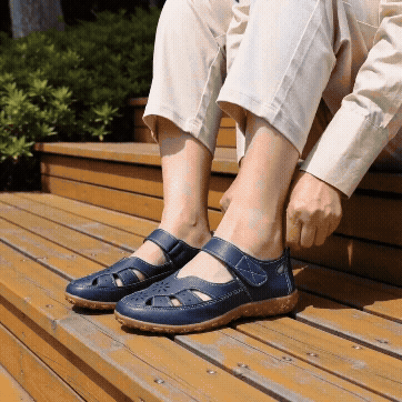 ⏰Ultima zi, reducere 40%! Nu ratați - Sandale ortopedice cu design ergonomic ✅️Amortizare șocuri ✅️Încălțăminte ortopedică sănătoasă, concepută special pentru femeile europene.