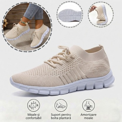 ⏰Ultima zi, reducere 40%! Nu ratați - Pantofi ortopedici cu design ergonomic ✅️Absorbție a șocurilor ✅️Încălțăminte ortopedică sănătoasă, concepută special pentru femeile europene.