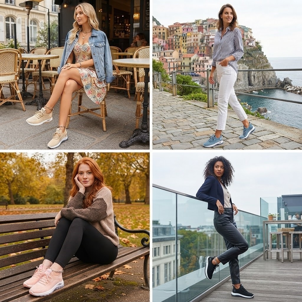 ⏰Ultima zi, reducere 40%! Nu ratați - Pantofi ortopedici cu design ergonomic ✅️Absorbție a șocurilor ✅️Încălțăminte ortopedică sănătoasă, concepută special pentru femeile europene.