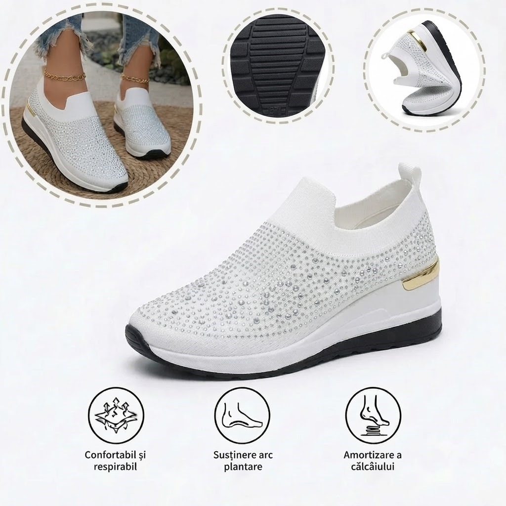 ⏰Ultima zi, reducere 40%! Nu ratați - Pantofi ortopedici cu design ergonomic ✅️Absorbție a șocurilor ✅️Încălțăminte ortopedică sănătoasă, concepută special pentru femeile europene.