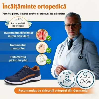🎁Ultima zi pentru a te bucura de o reducere de 40%, nu o rata! ⏰Fabricați din piele de vițel australiană🐂Suport pentru picioare - ameliorează durerea de picioare✅Impermeabili și antiderapanți, confortabili la mers✅Eleganți și versatili.