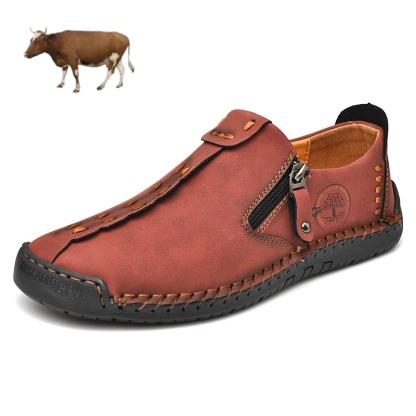 [⏰ Ultima zi pentru a te bucura de o reducere de 70% - nu rata ocazia!] 🐂Pantofi de mers pentru bărbați din piele de vițel australiană 👞 ✅ Ameliorează durerea și mergi confortabil