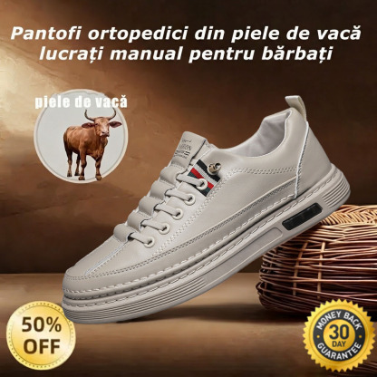 🎁Ultima zi pentru o reducere de 50%! Nu rata ocazia! 🐂 Pantofi bărbătești din piele cusuți manual👞 Gamă completă de mărimi, realizați la comandă ✅ Calzi, confortabili, impermeabili și antiderapanți