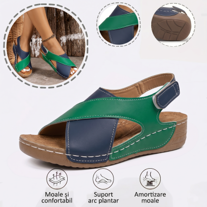 ⏰️Nu rata reducerea noastră de 50%! ✅ Sandale de înaltă calitate 🦶 Model nou de vară - impermeabile și antiderapante 🔴 ușoare și elegante, potrivite pentru orice ocazie.