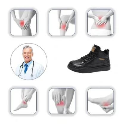 【⏰50% REDUCERE AZI - NU RĂTAȚI-O】Pantofi comozi pentru bărbați ✅Suport arc - Piele de înaltă calitate + cusătură manuală👞