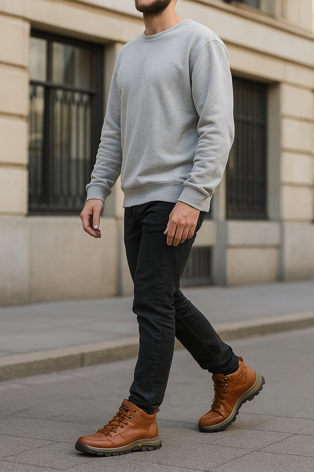 ❄️ Pantofi de iarnă pentru bărbați, din piele de vițel, fabricați în Australia 👞 Cusuți manual pentru încălțare și descălțare ușoară ✅ Suport pentru bolta plantară pentru ameliorarea durerii - mers confortabil