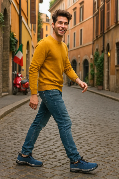 🎁Ultima zi pentru a te bucura de o reducere de 50%! Nu rata ocazia! ⏰ Ameliorează durerile de picioare și fasciita - Încălțăminte ortopedică impermeabilă și antiderapantă.