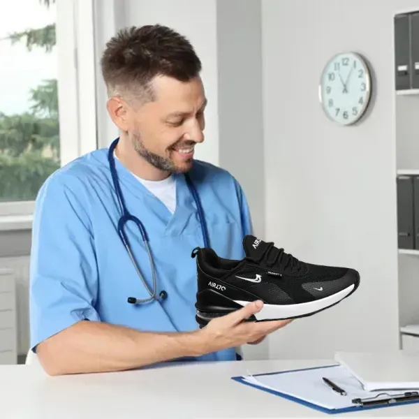 (🔥50% reducere - doar astăzi⏰) Pantofi ortopedici casual pentru bărbați 👞Ușori și respirabili - Potrivire confortabilă și nedureroasă - Design ergonomic