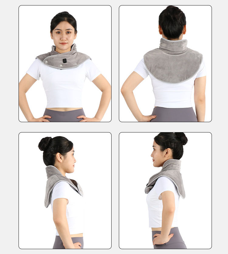 Compresă caldă și masaj pentru gât 🔥 Terapeutul tău personal – relaxează-ți mușchii încordați ai gâtului