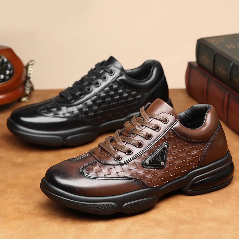 🔥 (Ultima zi 50% reducere - se termină în curând) Pantofi ortopedici confortabili din piele naturală pentru bărbați de înaltă calitate 👞Suport arc - Design ergonomic