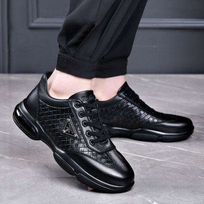 🔥(Ultima zi 50% reducere - nu-l ratați) Pantofi casual anti-alunecare pentru bărbați din piele naturală [38-44]👞