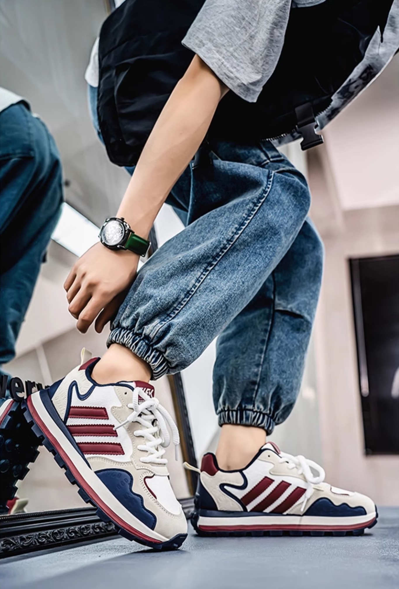 (🎉 Reducere de 50% astăzi - ofertă pe timp limitat) Pantofi ortopedici ergonomici cusuți manual pentru bărbați 2025 ✅ Mers confortabil, ameliorarea durerii 👞