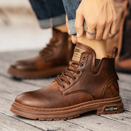 (🎉50% reducere astăzi, nu o ratați⏰) 🐂 Pantofi ortopedici din piele de vacă australiană 👞Cusuți manual, impermeabili și antiderapanți ✅Suport pentru bolta plantară - mers confortabil