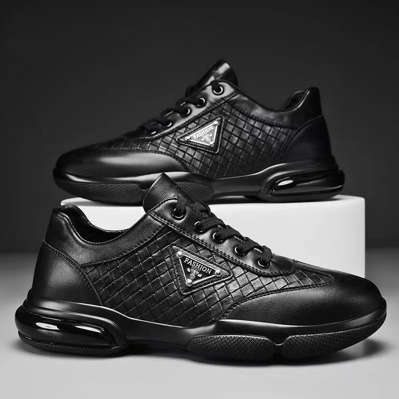 🔥(Ultima zi 50% reducere - nu-l ratați) Pantofi casual anti-alunecare pentru bărbați din piele naturală [38-44]👞