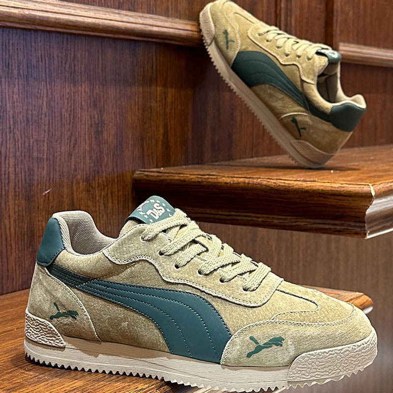 [⏰ Ultima zi cu 70% reducere - Nu o ratați!] 🔥 Pantofi de mers pentru bărbați 👞 Design ergonomic cu suport pentru arcul plantar pentru mers fără durere ✅ Cusuți manual