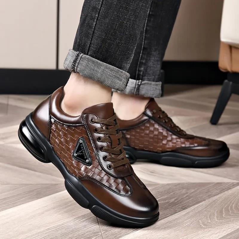 🔥 (Ultima zi 50% reducere - se termină în curând) Pantofi ortopedici confortabili din piele naturală pentru bărbați de înaltă calitate 👞Suport arc - Design ergonomic