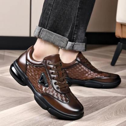 🔥 (Ultima zi 50% reducere - se termină în curând) Pantofi ortopedici confortabili din piele naturală pentru bărbați de înaltă calitate 👞Suport arc - Design ergonomic