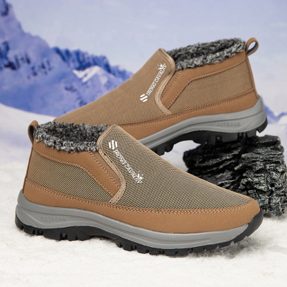 (⏰50% reducere la produse noi, doar astăzi) Ghete confortabile de iarnă pentru bărbați TRONG CAVARY👞căldură, susținere a arcului ✅Un must-have pentru bărbați