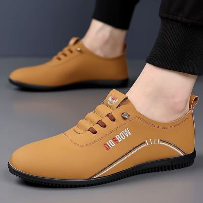 [Jumătate de preț astăzi - nu-l ratați] Noi pantofi ortopedici pentru bărbați adoptă un design ergonomic - ameliorează eficient durerile de mers 👞Piele naturală + cusătură manuală