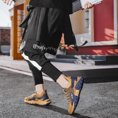 [⏰Astăzi reducere 50% - Nu rata ocazia!] 🔥 Pantofi de mers pentru bărbați, de marcă 👞 Design ergonomic cu suport pentru arcul plantar pentru mers fără durere ✅ Cusuți manual