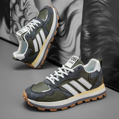 (🎉 Reducere de 50% astăzi - ofertă pe timp limitat) Pantofi ortopedici ergonomici cusuți manual pentru bărbați 2025 ✅ Mers confortabil, ameliorarea durerii 👞