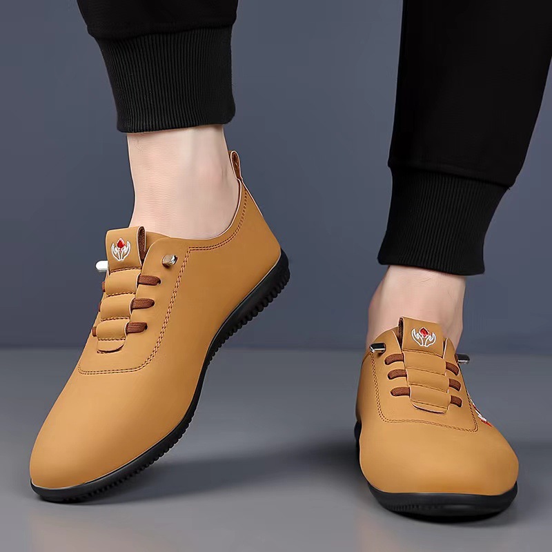 [Jumătate de preț astăzi - nu-l ratați] Noi pantofi ortopedici pentru bărbați adoptă un design ergonomic - ameliorează eficient durerile de mers 👞Piele naturală + cusătură manuală