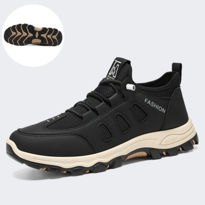 [⏰Ultima zi cu 50% reducere - nu rata ocazia!] 🔥 Pantofi de mers din piele de vacă pentru bărbați 👞 Cu suport pentru bolta plantară pentru mers fără durere ✅ Cusuți manual, confortabili și respirabili