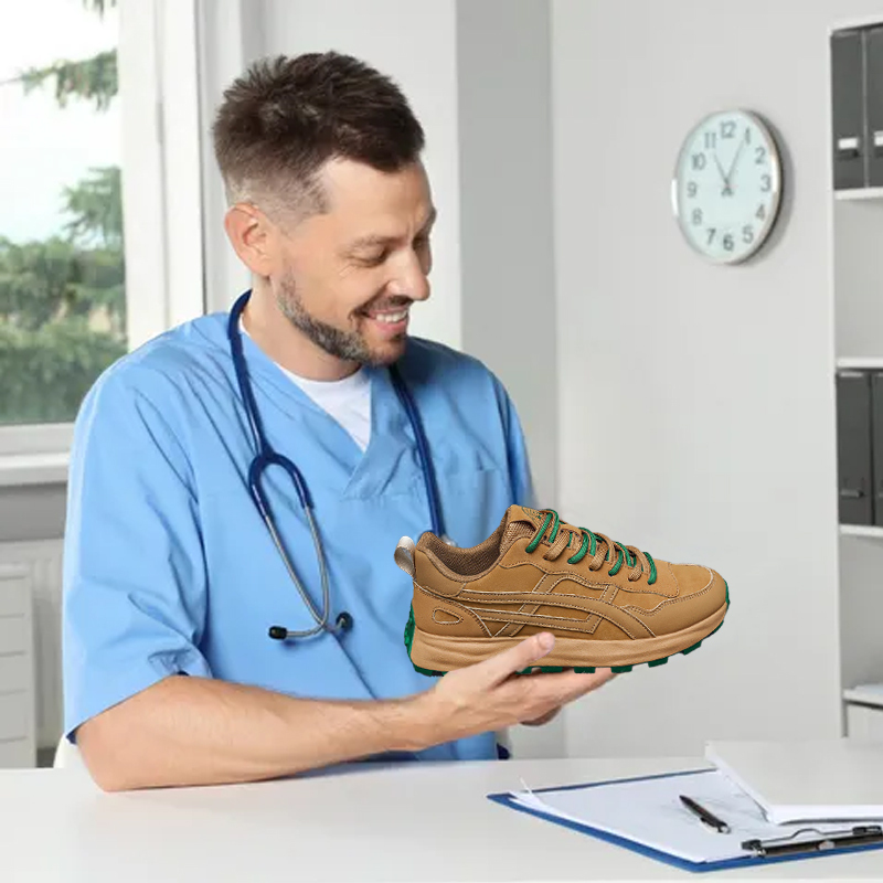 ⏰50% REDUCERE AZI - Pantofi ortopedici pentru bărbați din piele naturală de înaltă calitate👞Confortabil - Design ergonomic