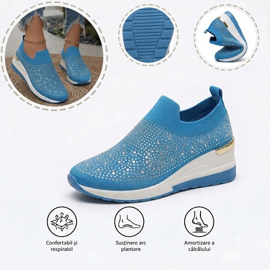 ⏰Ultima zi, reducere 40%! Nu ratați - Pantofi ortopedici cu design ergonomic ✅️Absorbție a șocurilor ✅️Încălțăminte ortopedică sănătoasă, concepută special pentru femeile europene.