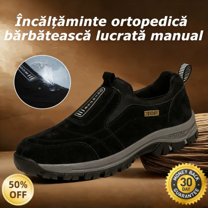 🎁Ultima zi pentru a te bucura de o reducere de 50%! Nu rata ocazia! ⏰ Ameliorează durerile de picioare și fasciita - Încălțăminte ortopedică impermeabilă și antiderapantă.