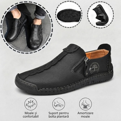 🎁Ultima zi pentru o reducere de 40%, nu ratați!⏰Fabricați din piele de vițel australiană🐂Suport pentru picioare - ameliorează durerea de picioare✅Impermeabili și antiderapanți, confortabili la mers.
