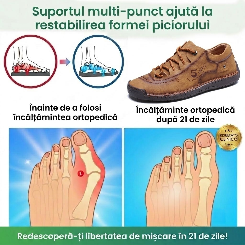 🎁Ultima zi pentru o reducere de 60%--nu ratați!⏰Fabricați din piele de vițel australiană🐂Suport pentru picioare - ameliorează durerea de picioare✅Impermeabili și antiderapanți, confortabili la mers.