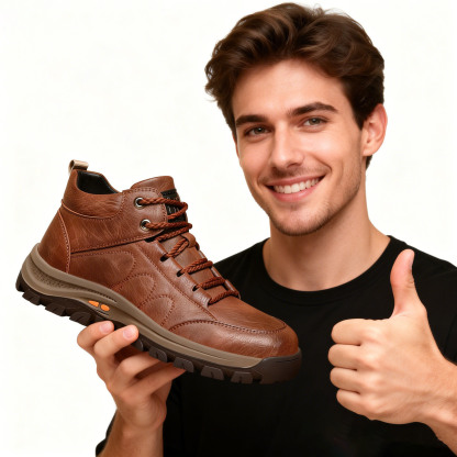 🎁Ultima zi pentru o reducere de 50%, nu ratați!⏰Fabricați din piele de vițel australiană🐂Suport pentru picioare - ameliorează durerea de picioare✅Impermeabili și antiderapanți, confortabili la mers.