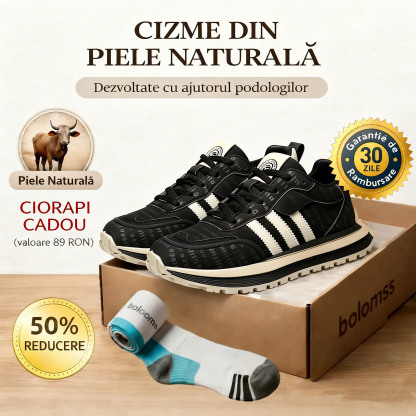 🐂 Pantofi ortopedici cusuți manual 👞 Brant ortopedic bazat pe inteligență artificială + suport pentru gleznă ✅ Calzi, confortabili, impermeabili și antiderapanți