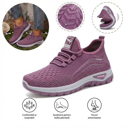 ⏰Ultima zi, reducere 40%! Nu ratați - Pantofi ortopedici cu design ergonomic ✅️Absorbție a șocurilor ✅️Încălțăminte ortopedică sănătoasă, concepută special pentru femeile europene.