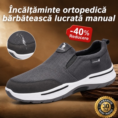 🎁Ultima zi pentru a te bucura de o reducere de 40%! Nu rata ocazia! ⏰ Ameliorează durerile de picioare și fasciita - Încălțăminte ortopedică impermeabilă și antiderapantă.