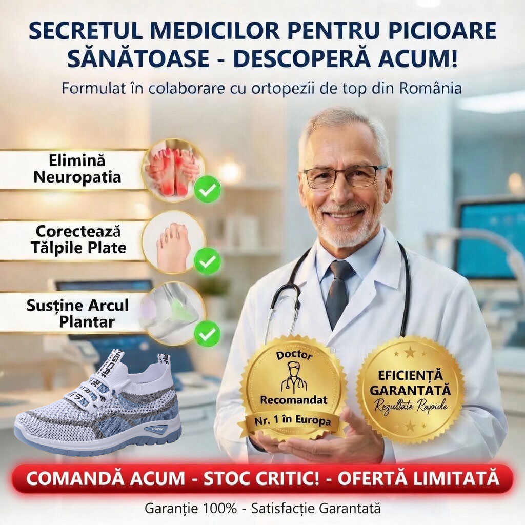 🎁Ultima zi pentru a beneficia de o reducere de 50%! Nu rata ocazia! ⏰Ameliorează durerile de picioare și fasciita - Încălțăminte ortopedică impermeabilă și antiderapantă🔴