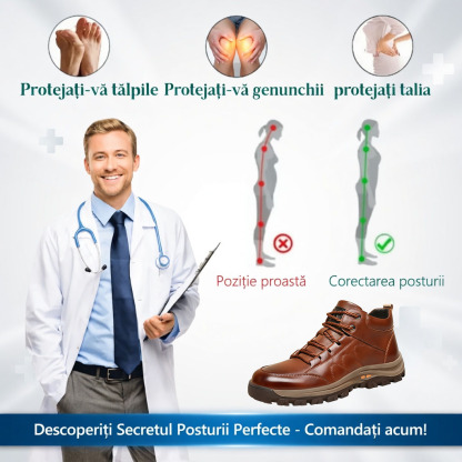 🎁Ultima zi pentru o reducere de 50%, nu ratați!⏰Fabricați din piele de vițel australiană🐂Suport pentru picioare - ameliorează durerea de picioare✅Impermeabili și antiderapanți, confortabili la mers.