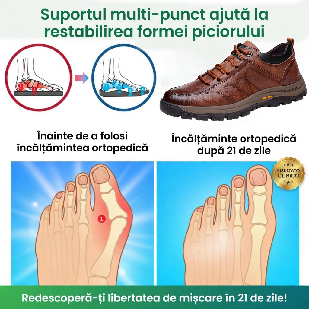 🎁Ultima zi pentru a te bucura de o reducere de 50%! Nu rata ocazia! ⏰ Pantofi bărbătești din piele cusuți manual 👞 Calzi, confortabili, impermeabili și antiderapanți ✅