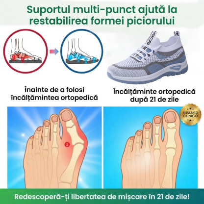 🎁Ultima zi pentru a beneficia de o reducere de 50%! Nu rata ocazia! ⏰Ameliorează durerile de picioare și fasciita - Încălțăminte ortopedică impermeabilă și antiderapantă🔴