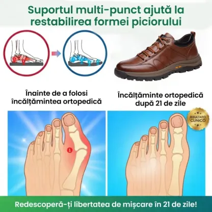 🎁Ultima zi pentru o reducere de 40%--nu ratați!⏰Fabricați din piele de vițel australiană🐂Suport pentru picioare - ameliorează durerea de picioare✅Impermeabili și antiderapanți, confortabili la mers.