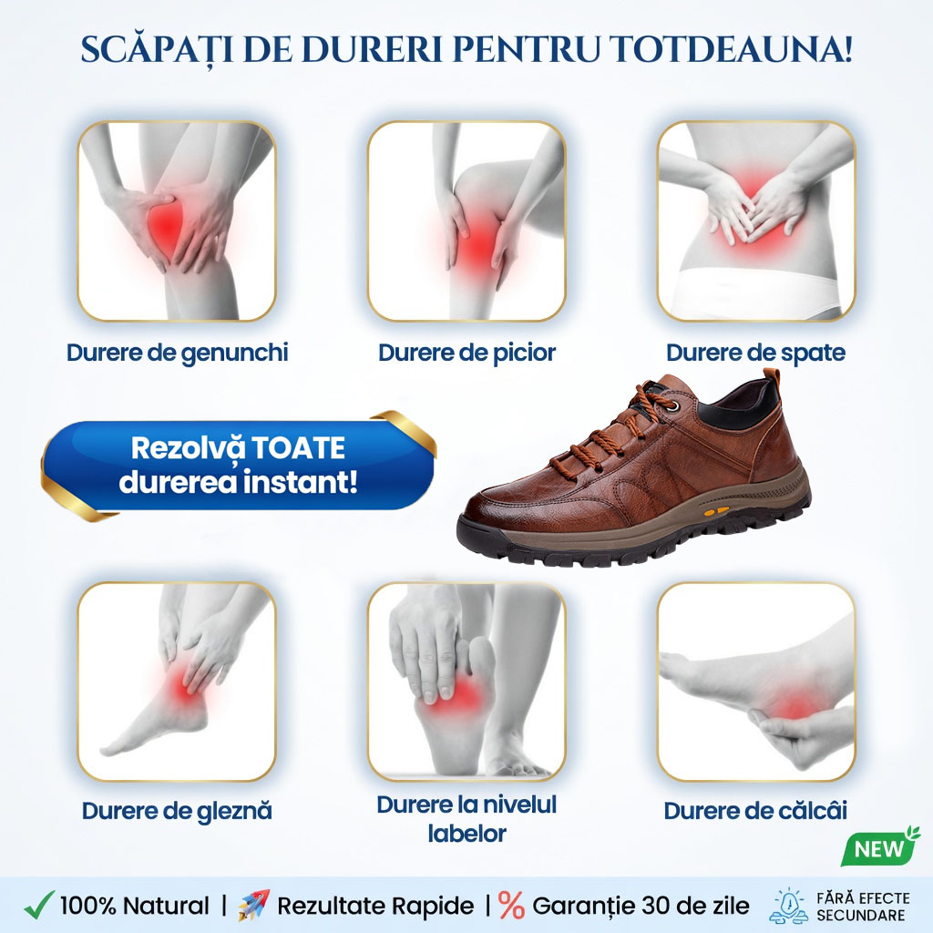 🎁Ultima zi pentru a te bucura de o reducere de 50%! Nu rata ocazia! ⏰ Pantofi bărbătești din piele cusuți manual 👞 Calzi, confortabili, impermeabili și antiderapanți ✅
