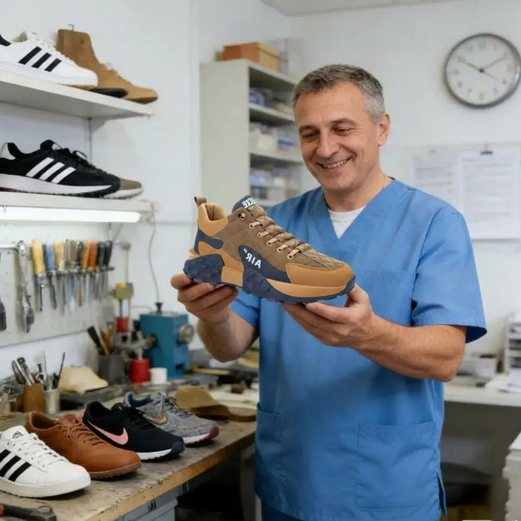 🐂 Încălțăminte ortopedică cusută manual 👞 Disponibilă în toate mărimile, ușor de încălțat și de descălțat ✅ Caldă, confortabilă, impermeabilă și antiderapantă