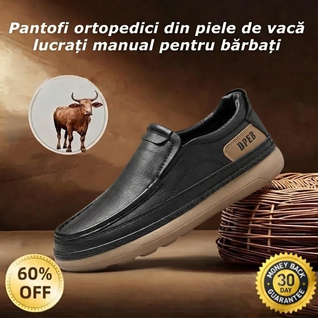 🎁Ultima zi pentru o reducere de 60%--nu ratați!⏰Fabricați din piele de vițel australiană🐂Suport pentru picioare - ameliorează durerea de picioare✅Impermeabili și antiderapanți, confortabili la mers.