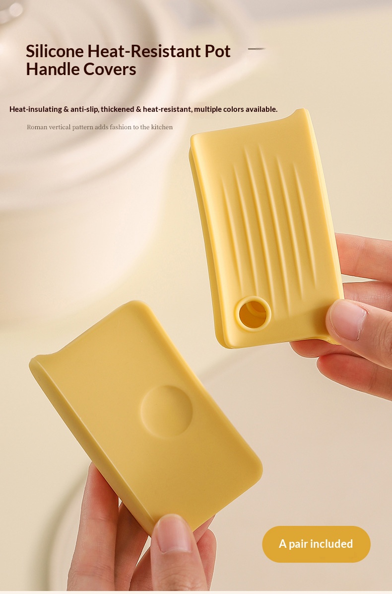 Heat-Resistant Silicone Anti-Scald Kitchen Gloves