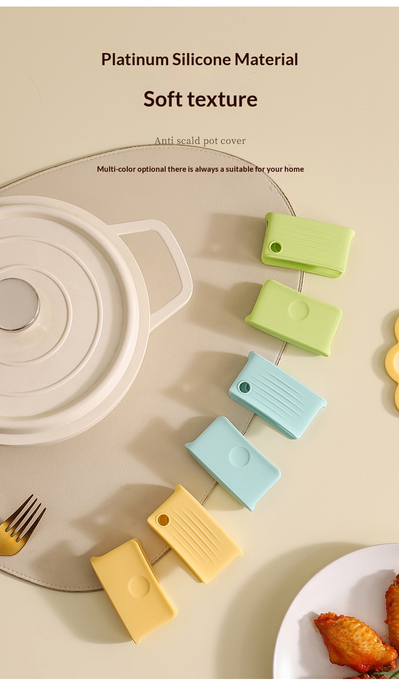 Heat-Resistant Silicone Anti-Scald Kitchen Gloves