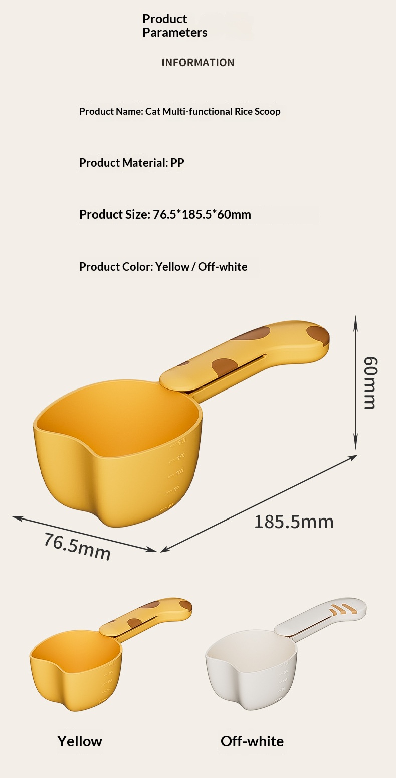 Multi-Functional Kitchen Spoon for Home Use