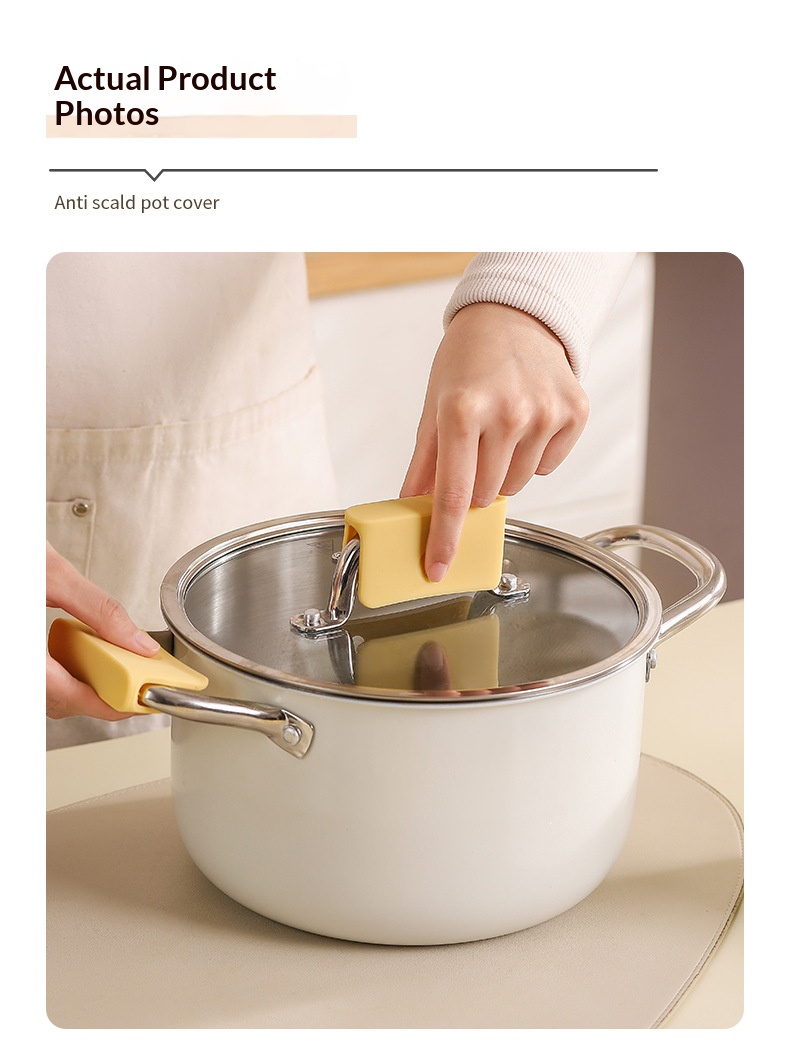 Heat-Resistant Silicone Anti-Scald Kitchen Gloves