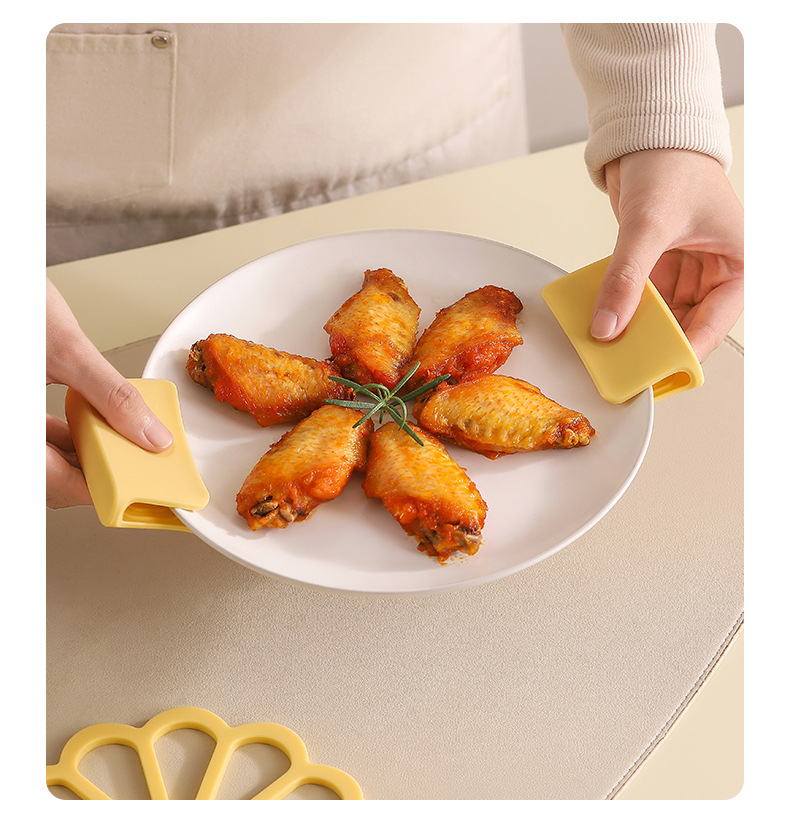 Heat-Resistant Silicone Anti-Scald Kitchen Gloves